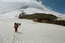 Фото 32. День тринадцатый: восточные ледовые поля Эльбруса. С Рыжего бугра на стоянки 3700.
